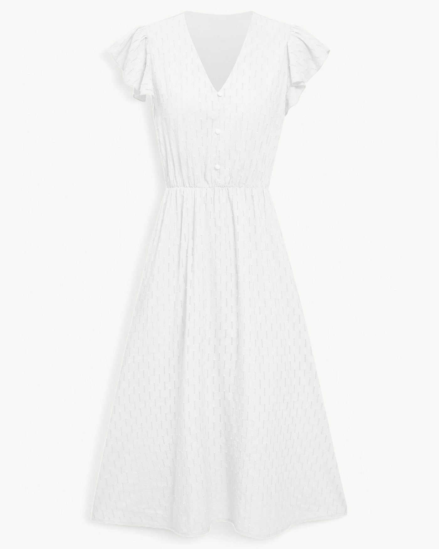 Orly｜V-neck Midi Dress
