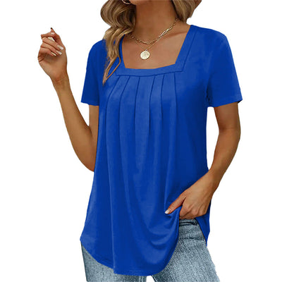 Eliette | Pleated Summer Blouse