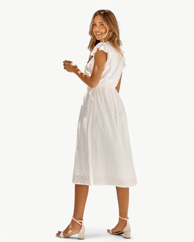 Orly｜V-neck Midi Dress
