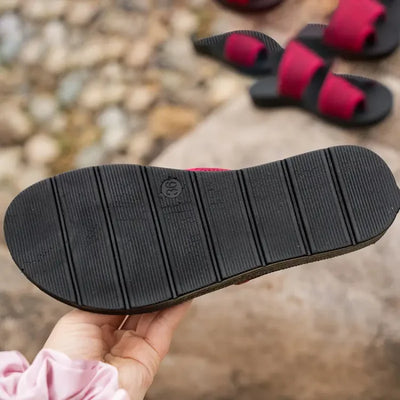 Cassilda | Mesh Slide Sandals