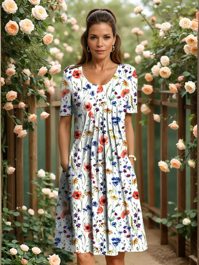 Marcelle | Elegant Dress With Tummy Coverage