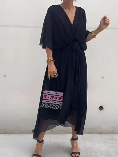 Ashlyn | Timeless Wrap Midi Dress