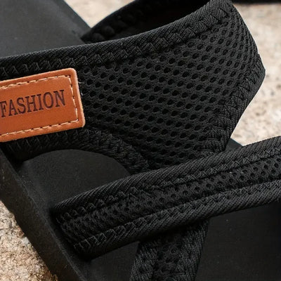 Cassilda | Mesh Slide Sandals