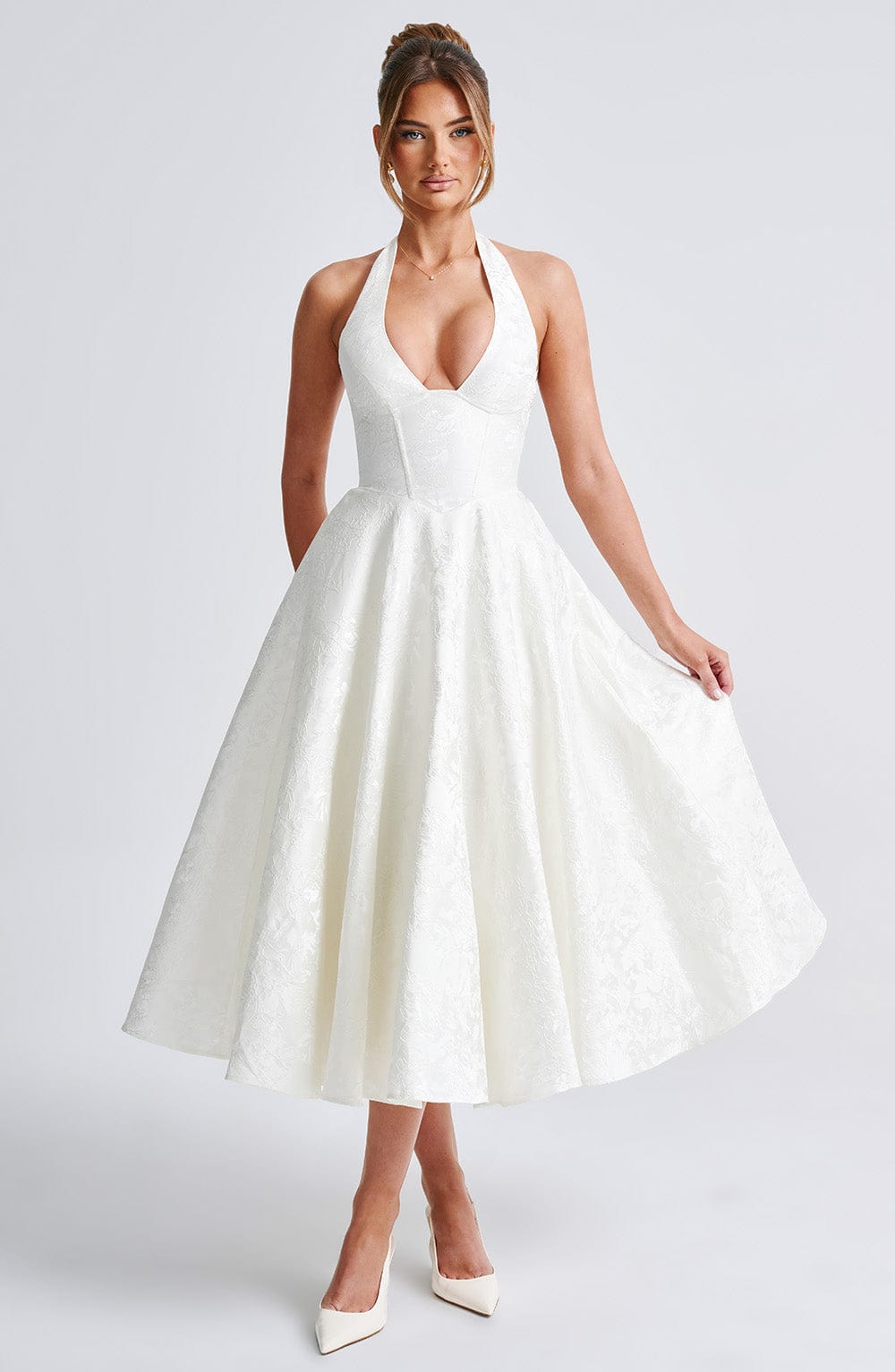 Crystal | Romantic Midi Dress