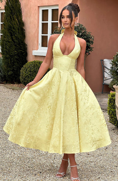 Crystal | Romantic Midi Dress