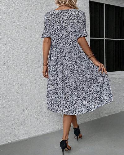 Ember | Floral Midi Dress