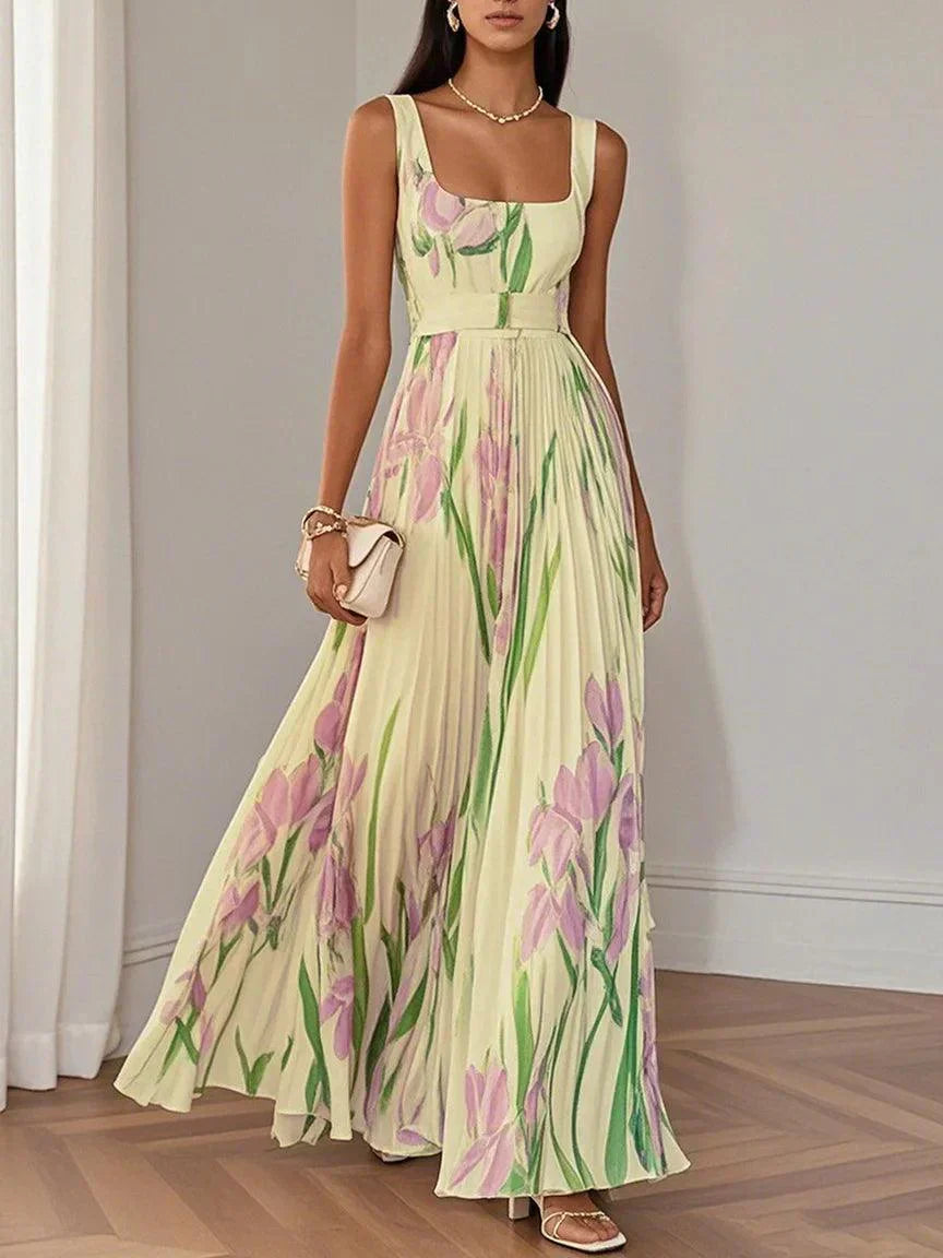 Revina | Elegant Floral Maxi Dress