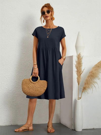 Apolline | Casual Pocket Dress