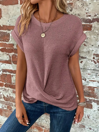 Samira | Round Neck T-Shirt